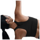 Nike Γυναικείο μπουστάκι Swoosh Pocket Longline Sports Bra